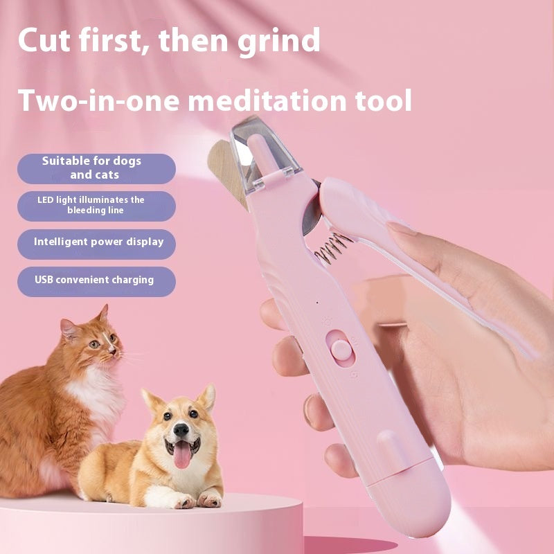 LED Safety Pet Nail Clipper