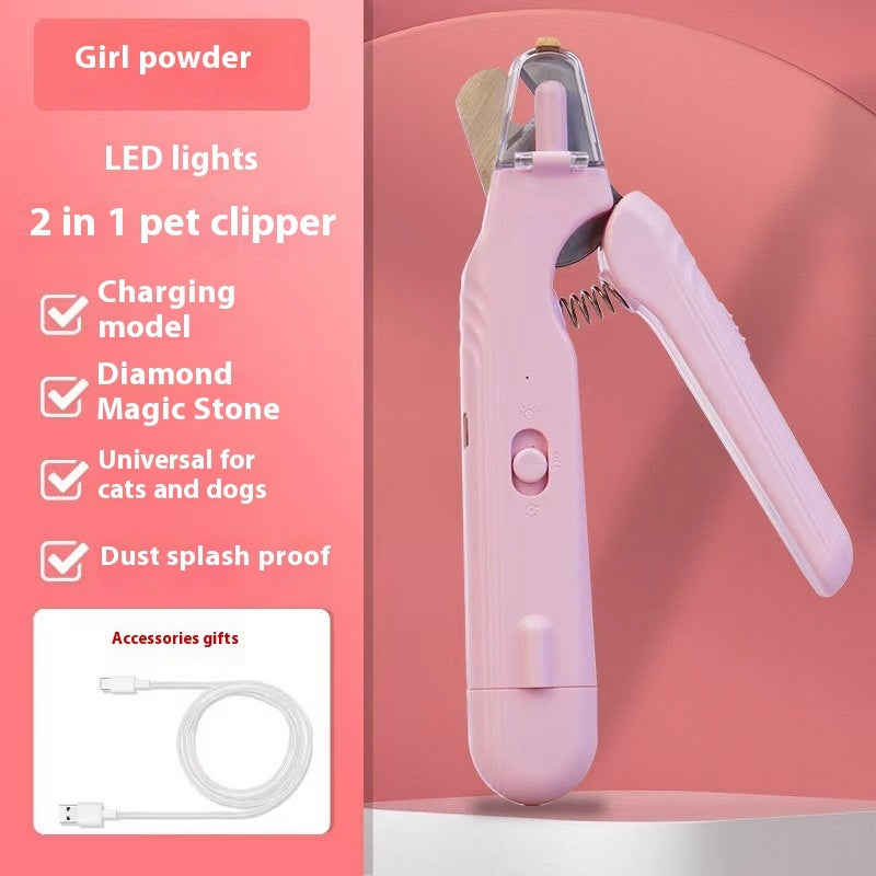 LED Safety Pet Nail Clipper